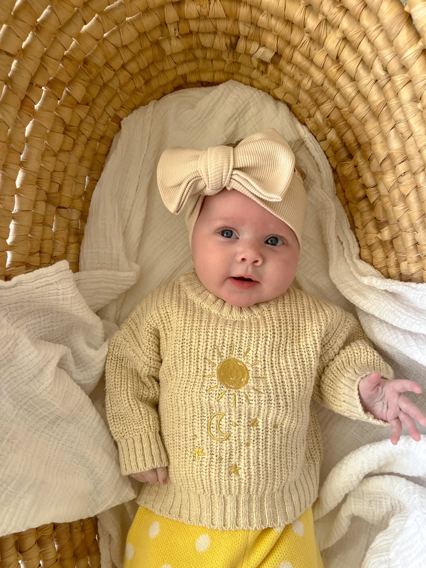 Ribbed Headband - Oat