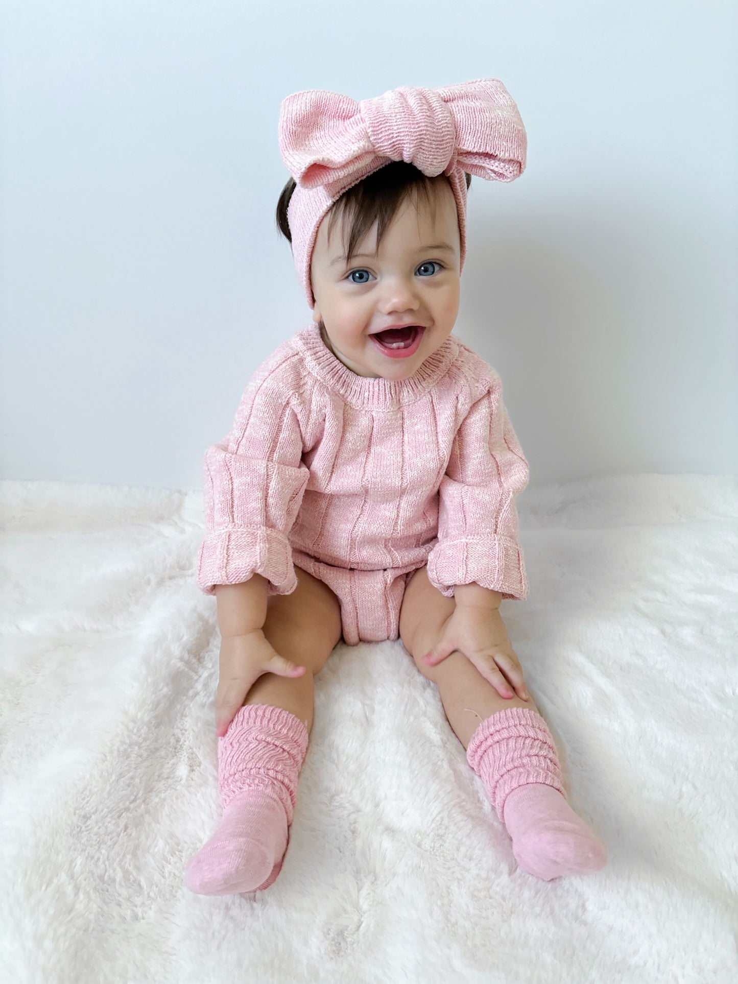 Slouchy Socks - Marble Blue