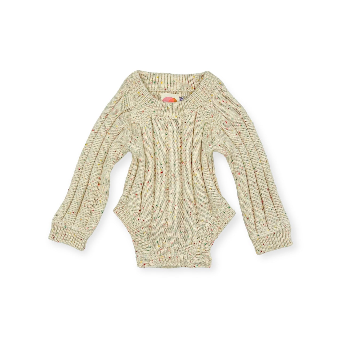 Sweater Romper - Cream