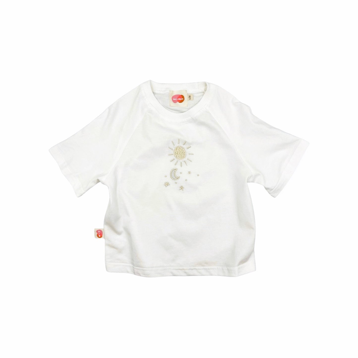Sun Moon & Stars Tee - White