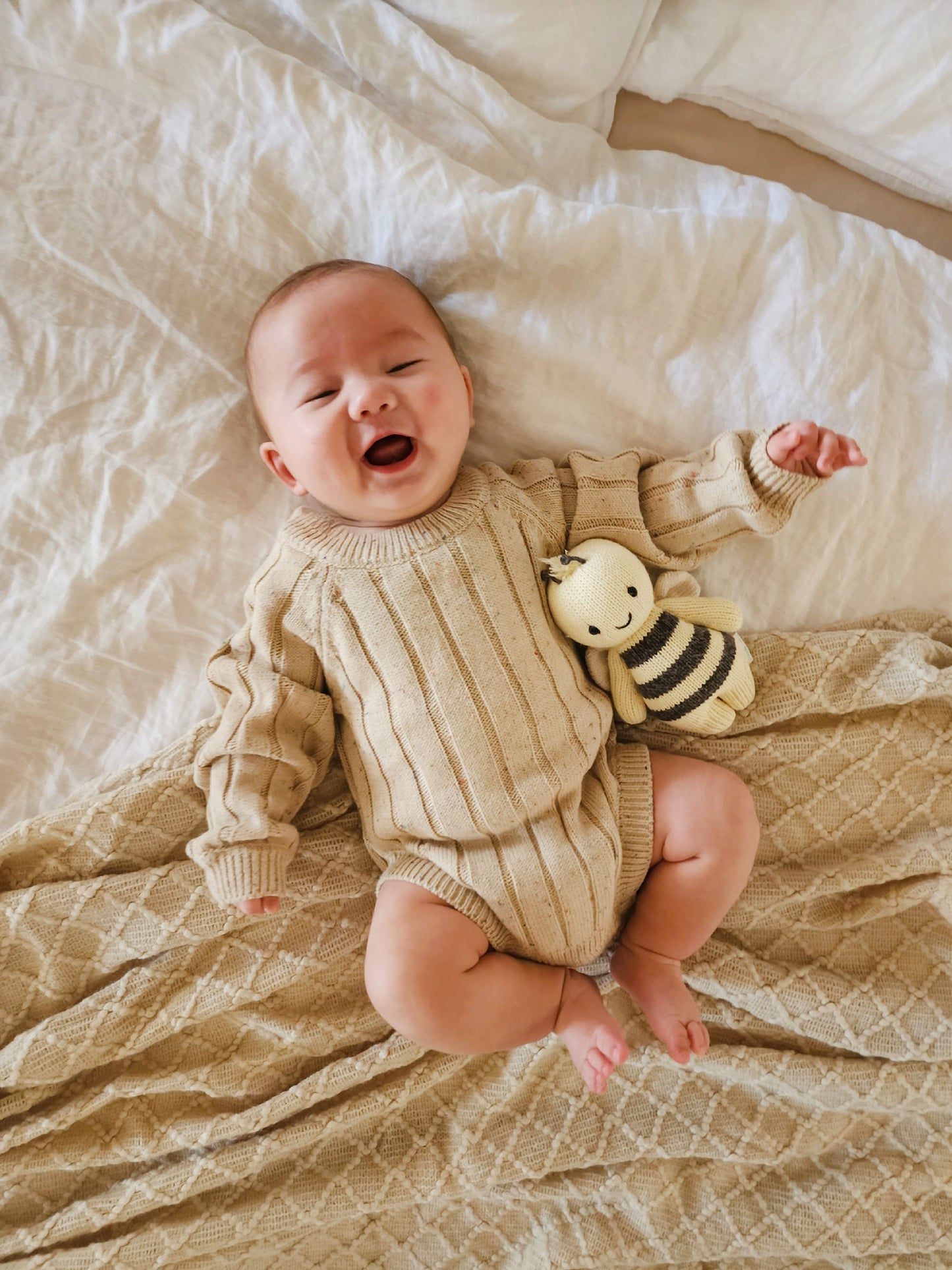 Sweater Romper - Taupe