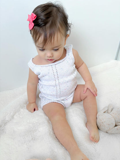 Dottie Knit Set - Snow