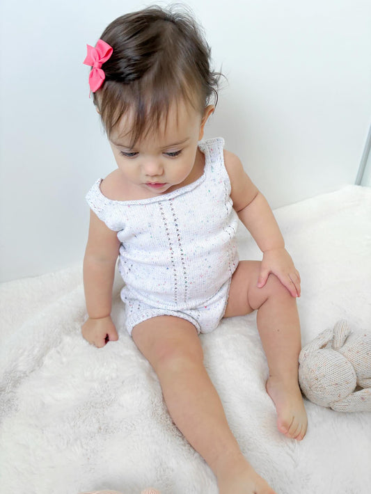 Dottie Knit Set - Snow