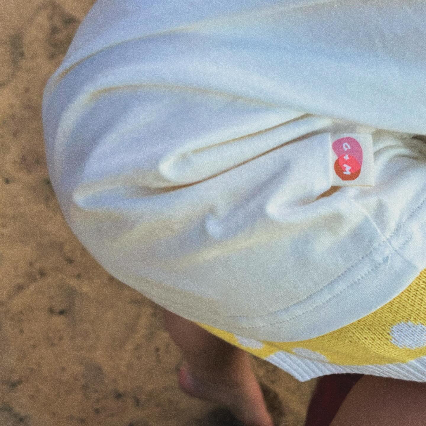 Polka Knit Shorts - Pineapple