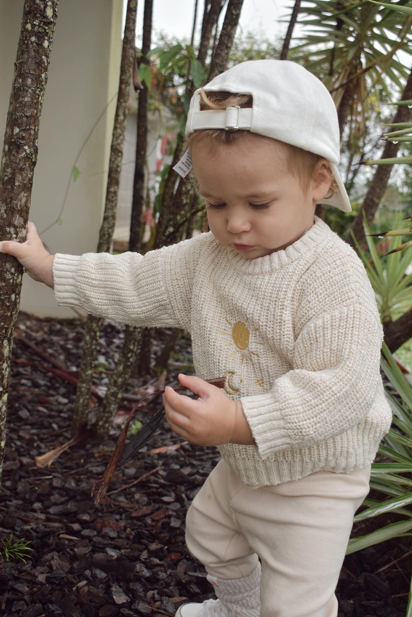Sun, Moon & Stars Sweater - Oat