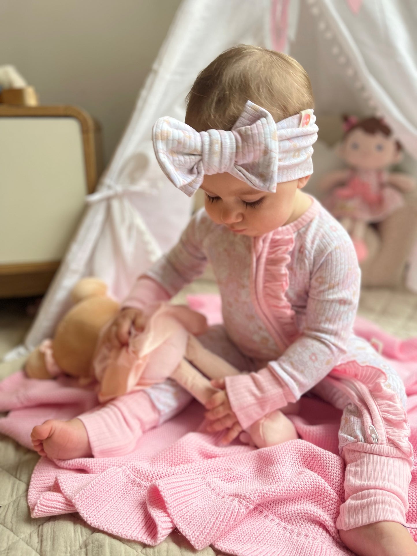 Autumn Romper - Pink Floral