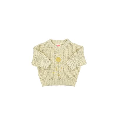 Sun, Moon & Stars Sweater - Oat