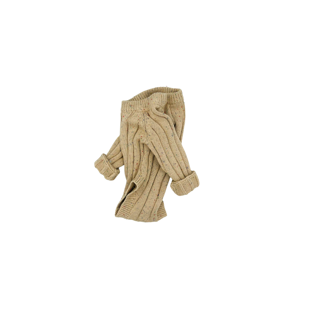 Sweater Romper - Taupe