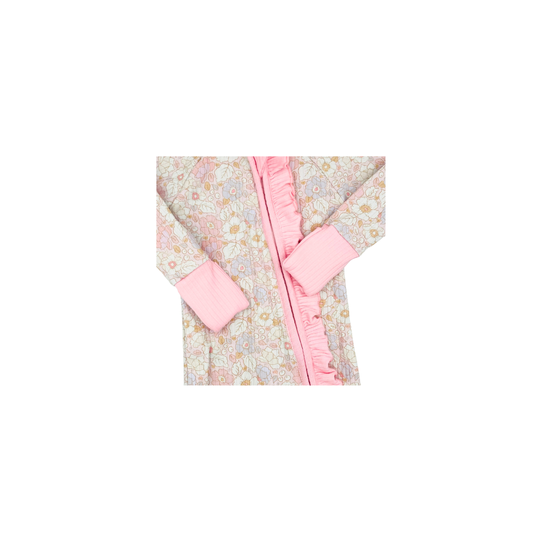Autumn Romper - Pink Floral