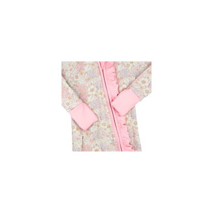 Autumn Romper - Pink Floral