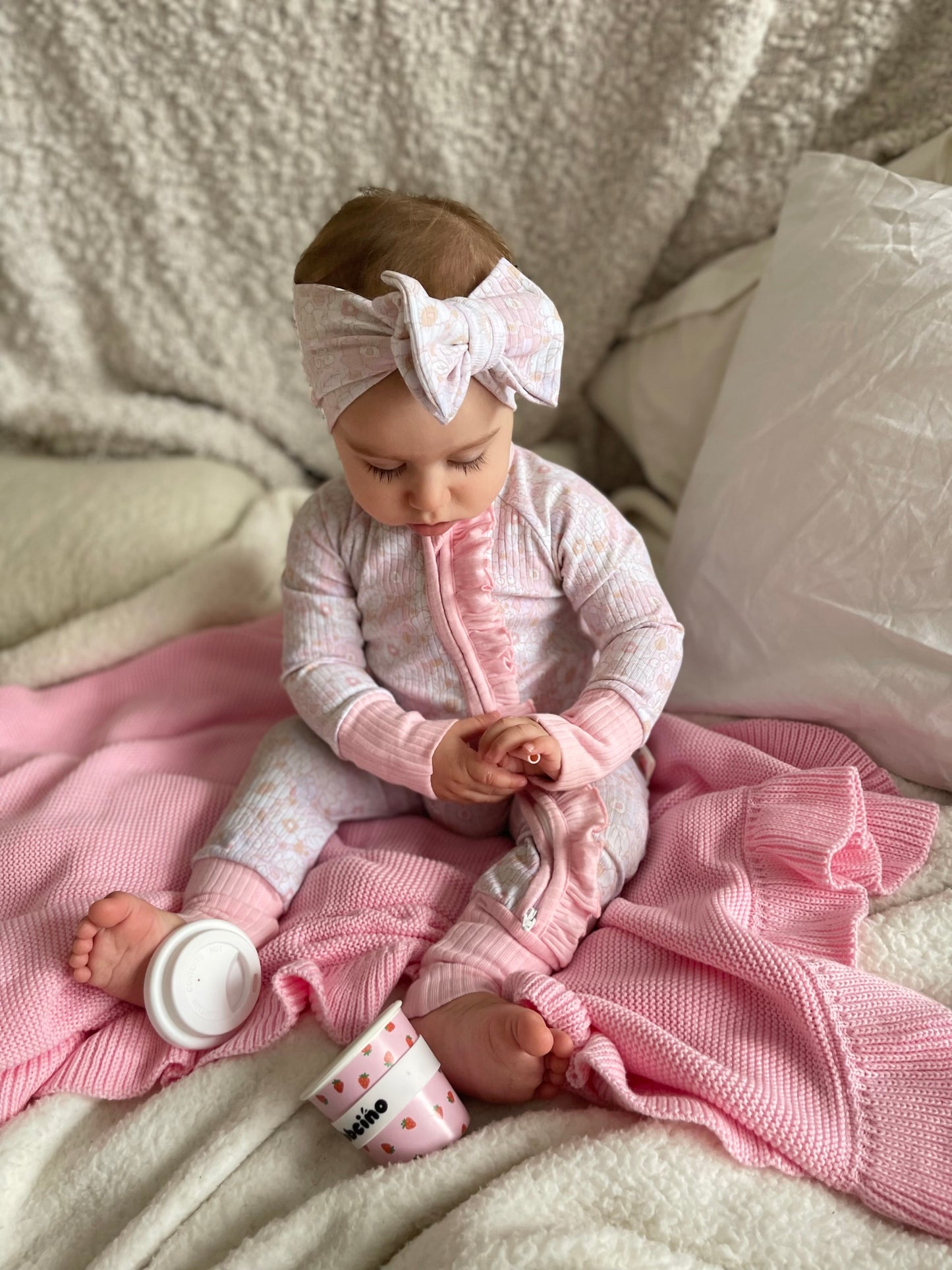 Autumn Romper - Pink Floral
